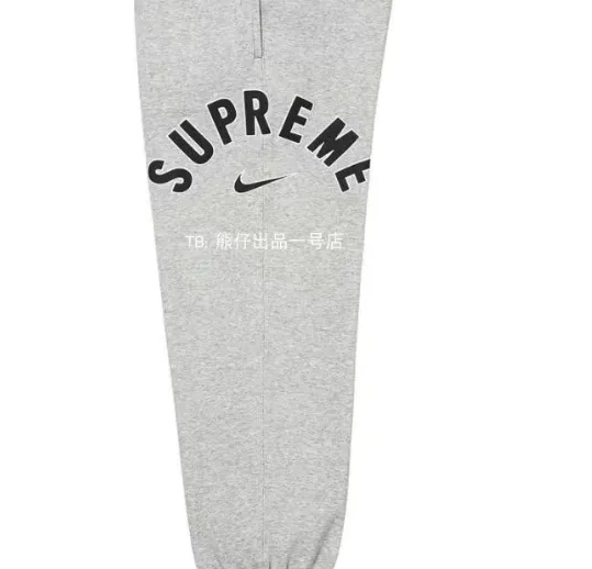 M black embroidered Arc gray L logo plush with XL sports co S pants Sweatpants 0806
